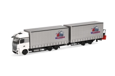 Herpa 319683 - H0 - Mercedes-Benz Actros Jumbo-Hängerzug Wilkening